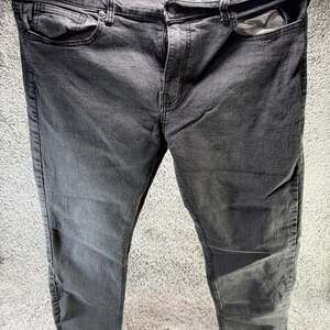 Beverly Hills Polo Club Men's Slim Straight Black Denim Jeans Size 38/32